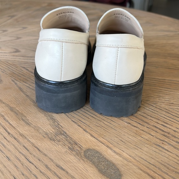 Everlane Loafers Parchment Cream Size 7 - Picture 5 of 8